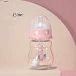 Anti-Scalding Handle Silicone Sleeve Insulated Baby Bottle - Cindi Book