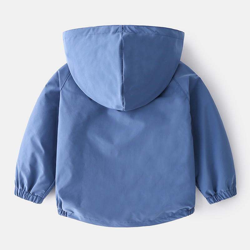 Spring New Korean Cartoon Hooded Kid In Trendy Style - Cindi Book