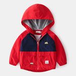 Spring New Korean Cartoon Hooded Kid In Trendy Style - Cindi Book