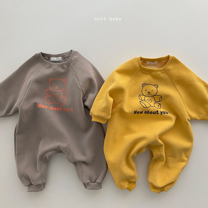 Baby Long Sleeve Jumpsuit Baby Ha Outfit