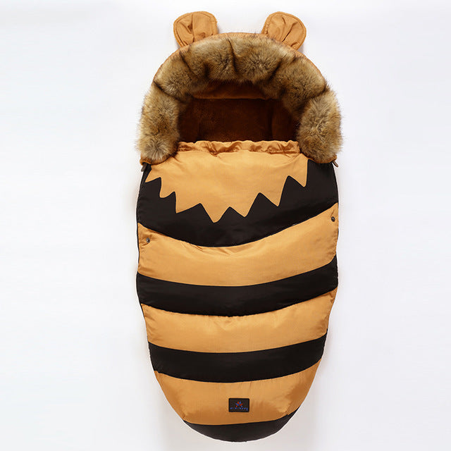 Winter Sleeping Bags Envelope Newborn Baby Stroller Pad - Cindi Book