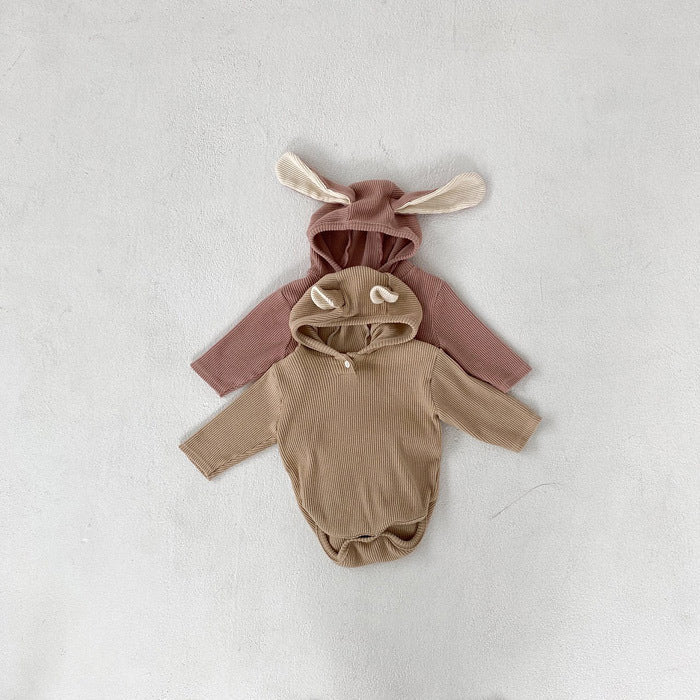 Cute Rabbit Bear Long-sleeved One-piece Ass Clothing Climbing Clothes - Cindi Book