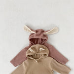 Cute Rabbit Bear Long-sleeved One-piece Ass Clothing Climbing Clothes - Cindi Book