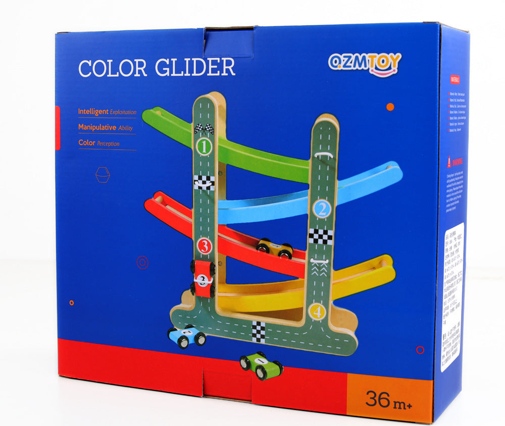 Early Education Four-layer Track Pulley Educational Toy - Cindi Book