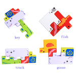 Creative Animal Puzzle ,Building Blocks - Cindi Book