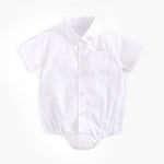 Baby Clothes Boys Baby Shirt Newborn Cotton Short Sleeves - Cindi Book