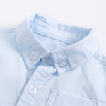 Baby Clothes Boys Baby Shirt Newborn Cotton Short Sleeves - Cindi Book