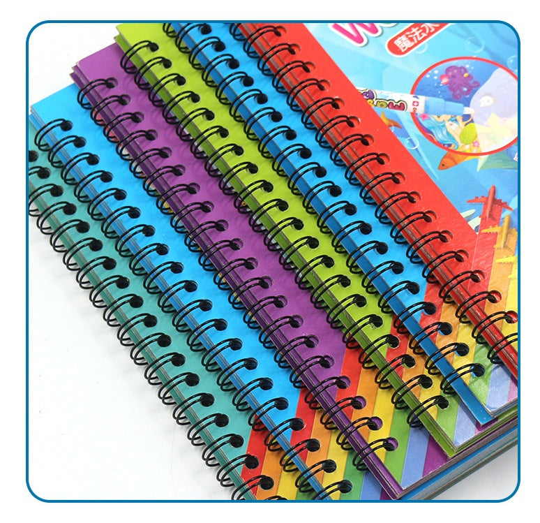 Children's Creative Magic  Water Painting Book - Cindi Book