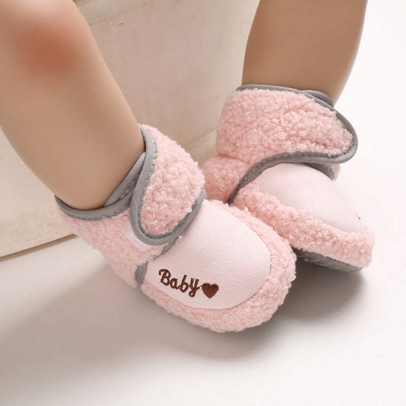 Men's And Women's Baby Soft-soled Non-slip Toddler Shoes - Cindi Book