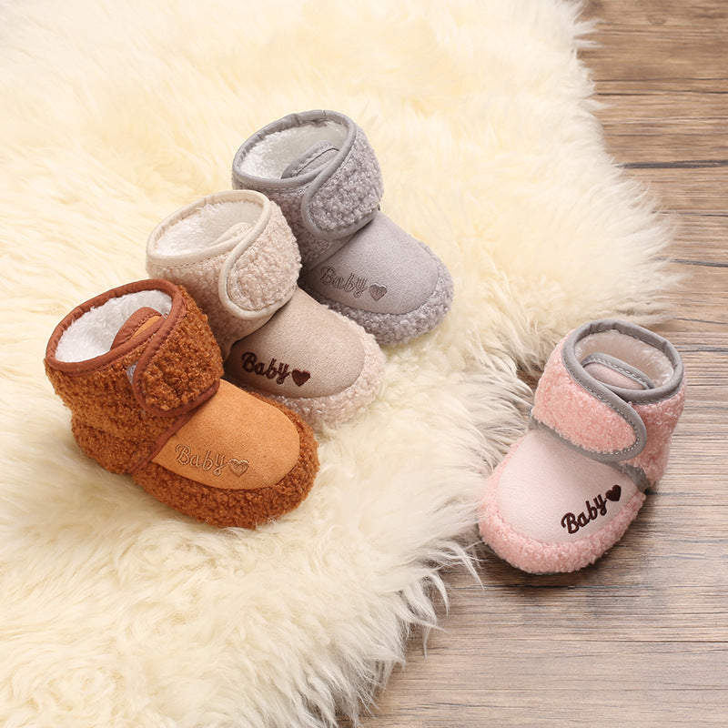 Men's And Women's Baby Soft-soled Non-slip Toddler Shoes - Cindi Book