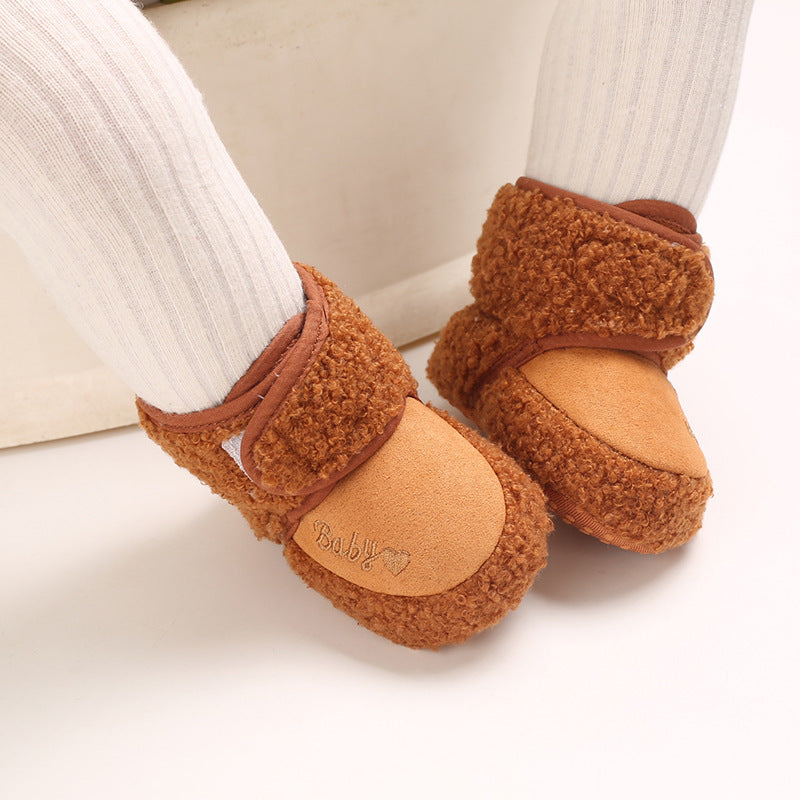 Men's And Women's Baby Soft-soled Non-slip Toddler Shoes - Cindi Book