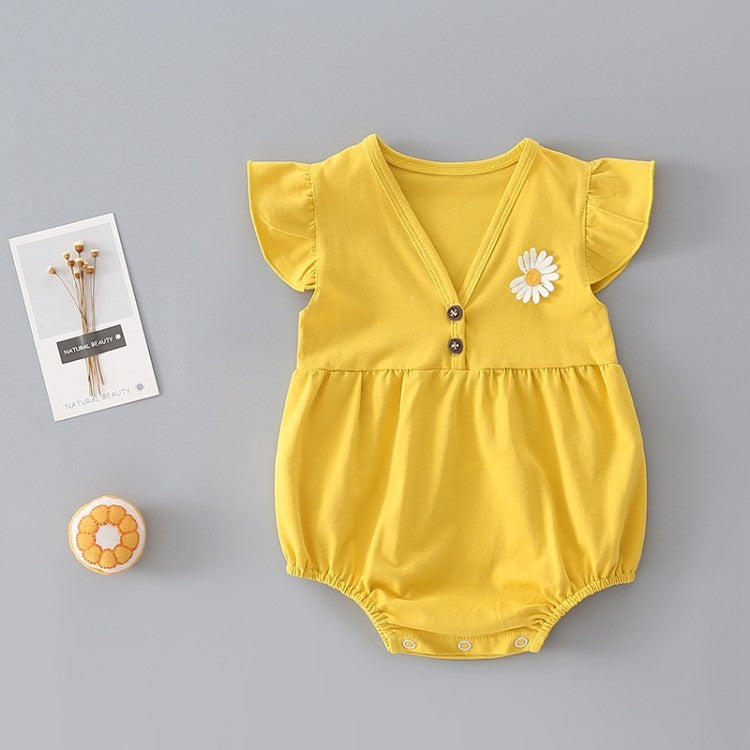 Newborn Baby One-piece Baby Girl Summer Style - Cindi Book