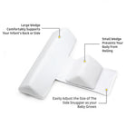Baby Sleeping Position Positioning Removable And Washable Baby Side Pillow - Cindi Book