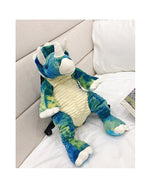 Simulation big dinosaur children's backpack creative new cartoon toy dinosaur bag plush toy bag factory direct supply - Cindi Book