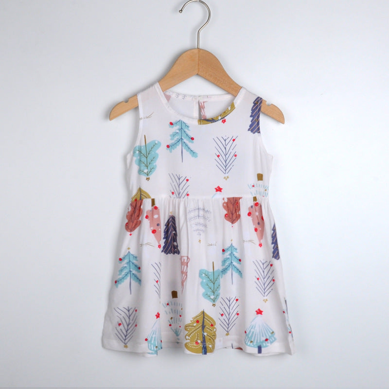 Women's Cotton Silk Beach Princess Dress - Cindi Book