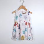 Women's Cotton Silk Beach Princess Dress - Cindi Book