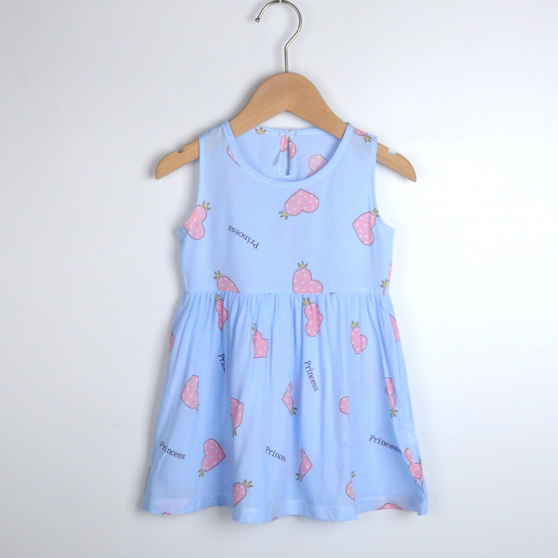 Women's Cotton Silk Beach Princess Dress - Cindi Book