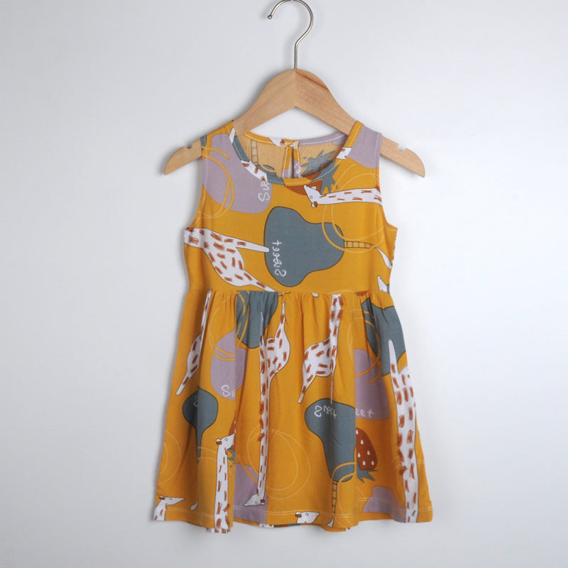 Women's Cotton Silk Beach Princess Dress - Cindi Book