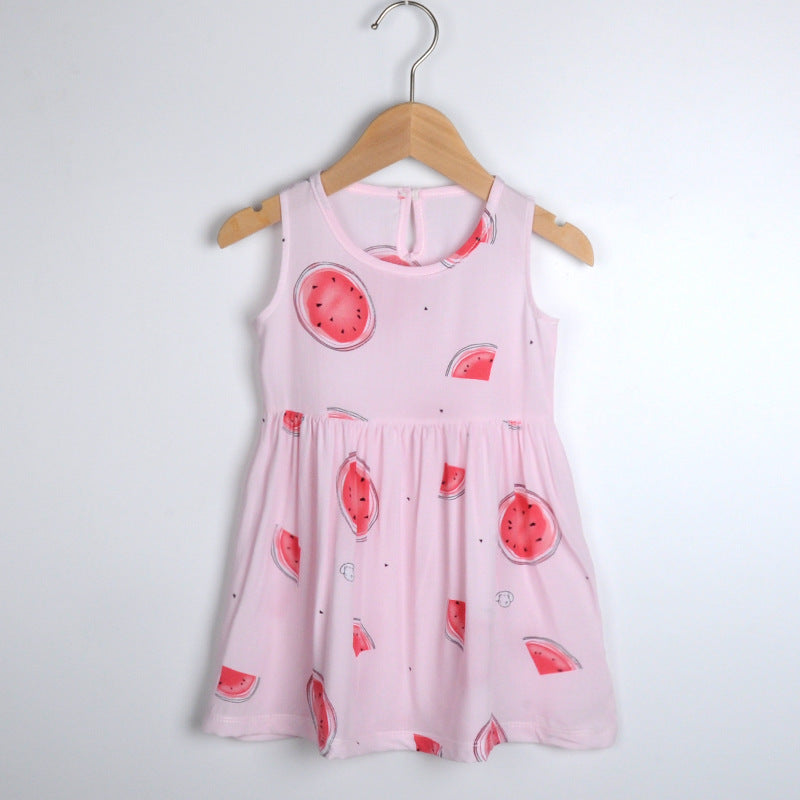 Women's Cotton Silk Beach Princess Dress - Cindi Book