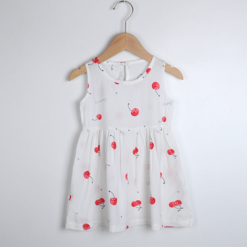 Women's Cotton Silk Beach Princess Dress - Cindi Book