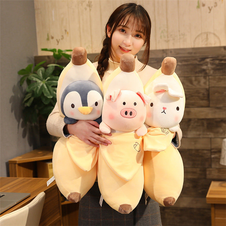 Creative Peeling Banana Plush Toy - Cindi Book