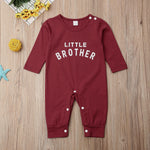 Male Alphabet Long Sleeved Romper Newborn Baby Jumpsuit Female Baby Casual Romper - Cindi Book