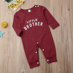 Male Alphabet Long Sleeved Romper Newborn Baby Jumpsuit Female Baby Casual Romper - Cindi Book