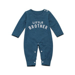 Male Alphabet Long Sleeved Romper Newborn Baby Jumpsuit Female Baby Casual Romper - Cindi Book