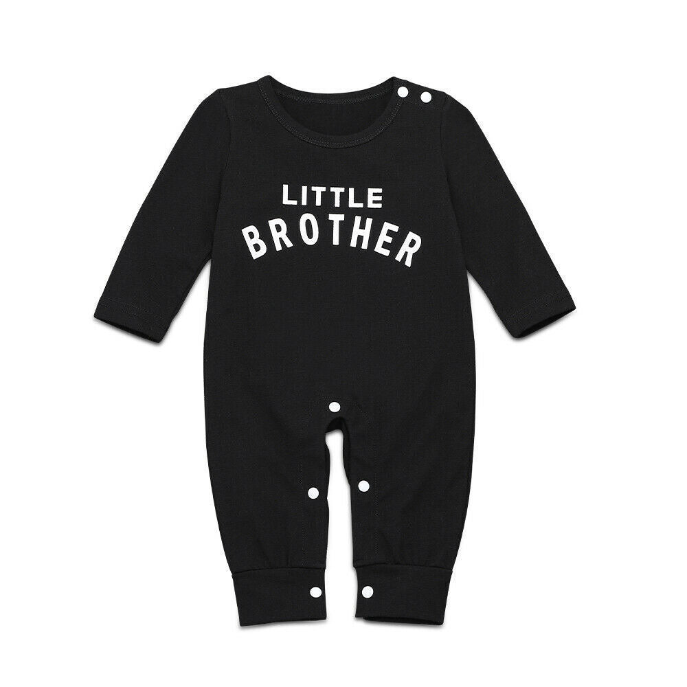 Male Alphabet Long Sleeved Romper Newborn Baby Jumpsuit Female Baby Casual Romper - Cindi Book
