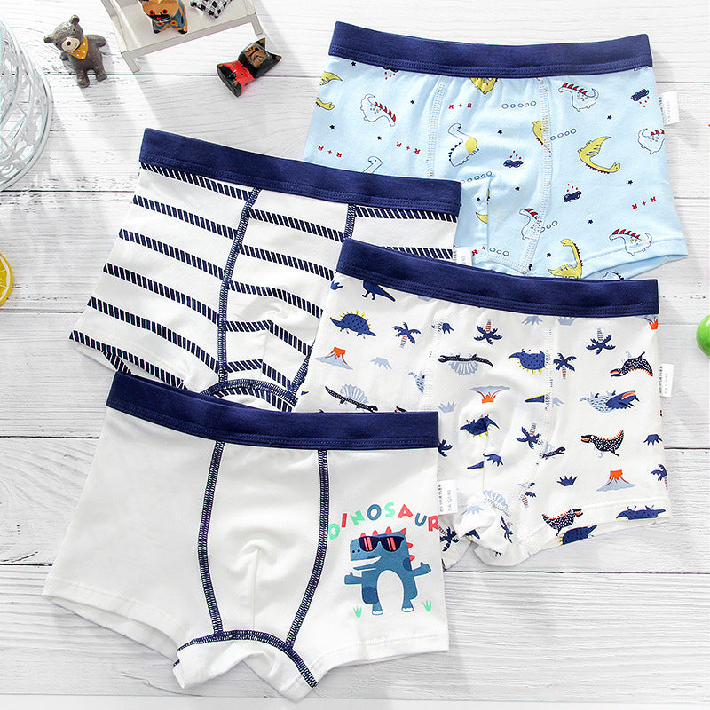 Boys' underwear, cotton children's boxer briefs, boys' boxer briefs - Cindi Book