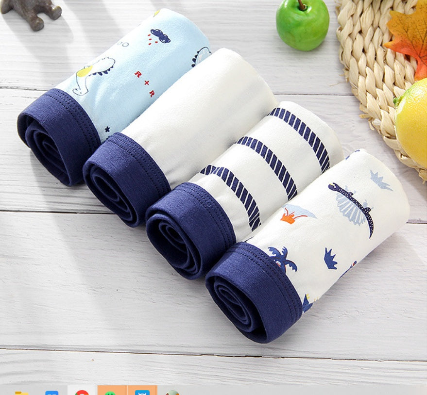 Boys' underwear, cotton children's boxer briefs, boys' boxer briefs - Cindi Book
