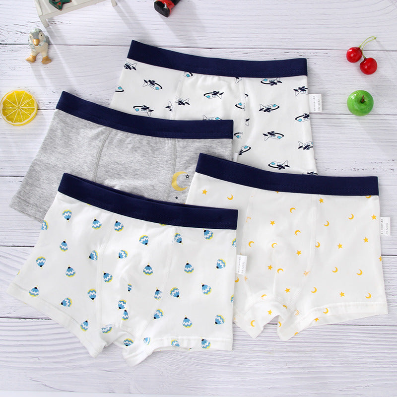 Boys' underwear, cotton children's boxer briefs, boys' boxer briefs - Cindi Book