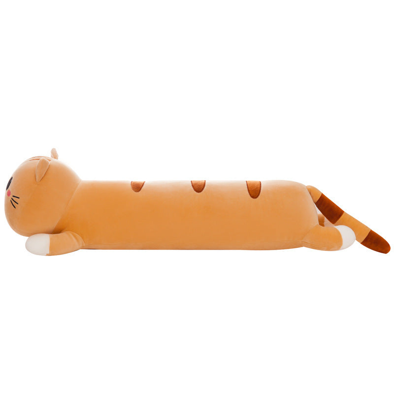 Foreign Trade Export Plush Toy Online Store Lying Down Happy Cat Pillow - Cindi Book