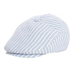 Baby's Striped Cap With Tweed In Spring And Autumn And Winter - Cindi Book