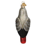 Old World Christmas African Grey Parrot Ornament - hand-blown glass Christmas tree ornament (view 5)
