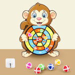 Spot Wholesale Children's Sticky Ball Dart Board Cartoon Fun Dart Board Plus Velvet A Variety Of Creative Cartoon - Cindi Book