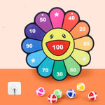 Spot Wholesale Children's Sticky Ball Dart Board Cartoon Fun Dart Board Plus Velvet A Variety Of Creative Cartoon - Cindi Book