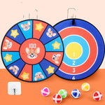 Spot Wholesale Children's Sticky Ball Dart Board Cartoon Fun Dart Board Plus Velvet A Variety Of Creative Cartoon - Cindi Book