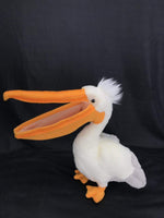 Simulation Long-Beaked Personality Bird Plush Doll Dipping Fish Pelican Plush Toy - Cindi Book