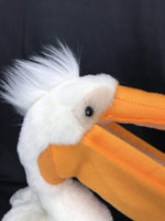 Simulation Long-Beaked Personality Bird Plush Doll Dipping Fish Pelican Plush Toy - Cindi Book