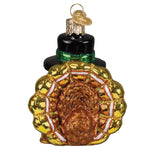 Old World Christmas Pilgrim Turkey Ornament - hand-blown glass Christmas tree ornament (view 3)