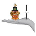 Old World Christmas Pilgrim Turkey Ornament - hand-blown glass Christmas tree ornament (view 5)