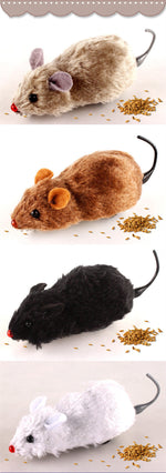 Clockwork Spring Power Plush Mouse - Cindi Book