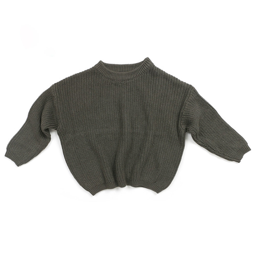 Solid Csul Sweter Sloucy Soft Wool Itted - Cindi Book