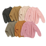 Solid Csul Sweter Sloucy Soft Wool Itted - Cindi Book