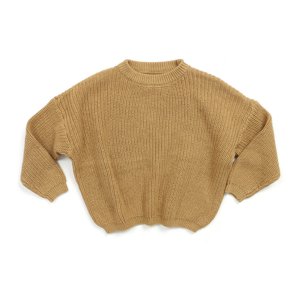 Solid Csul Sweter Sloucy Soft Wool Itted - Cindi Book