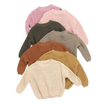 Solid Csul Sweter Sloucy Soft Wool Itted - Cindi Book