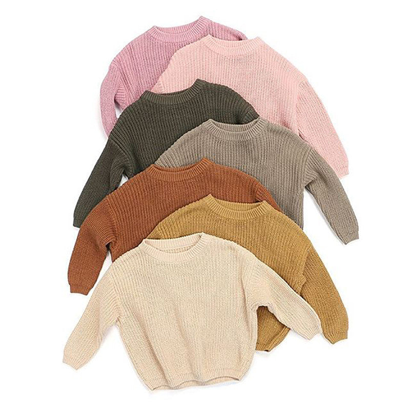Solid Csul Sweter Sloucy Soft Wool Itted - Cindi Book