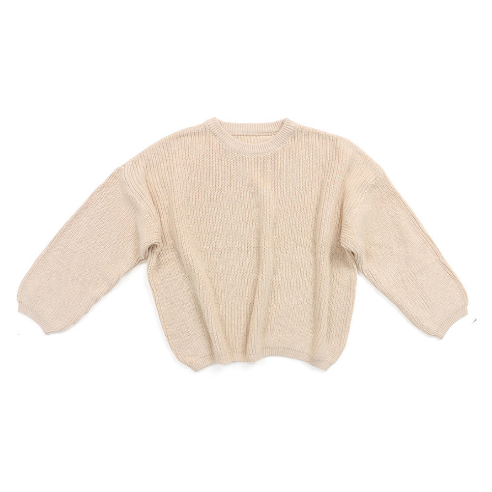 Solid Csul Sweter Sloucy Soft Wool Itted - Cindi Book
