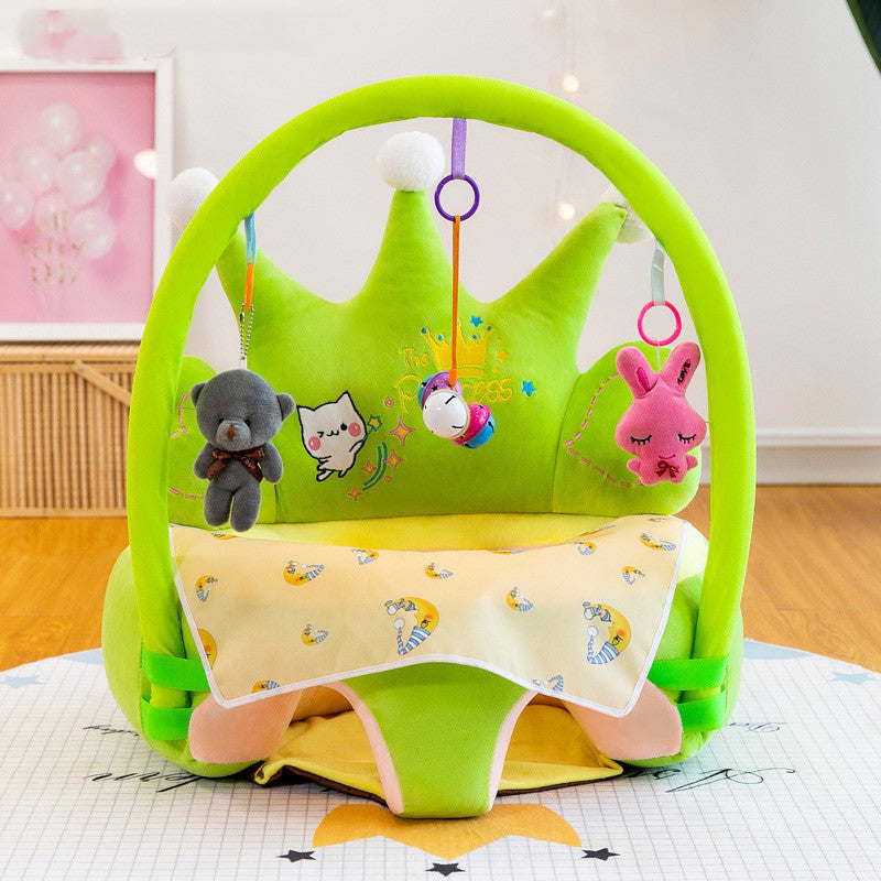 Baby Sofa Support Seat Cover Washable Toddlers Learning To Sit Plush Chair - Cindi Book
